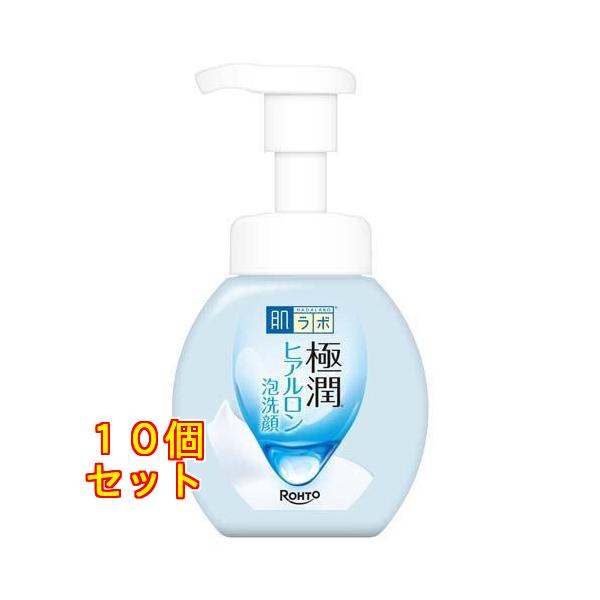 肌ラボ 極潤ヒアルロン泡洗顔 160mL×10個