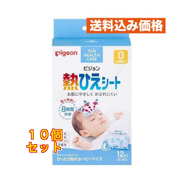 熱ひえシート8時間冷却 12枚×10個