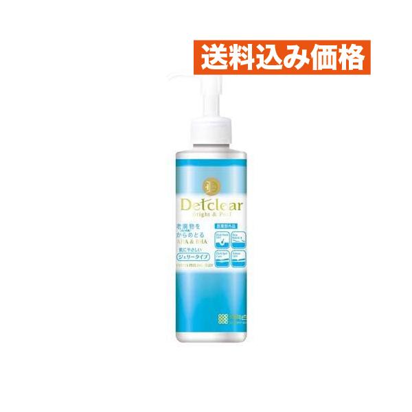 DETクリア ブライト＆ピール ピーリングジェリー 無香料タイプ  180ml