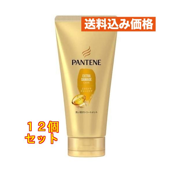 P&G パンテーン エクストラダメージケア 洗い流すトリートメント 特大サイズ 300g ×12個
