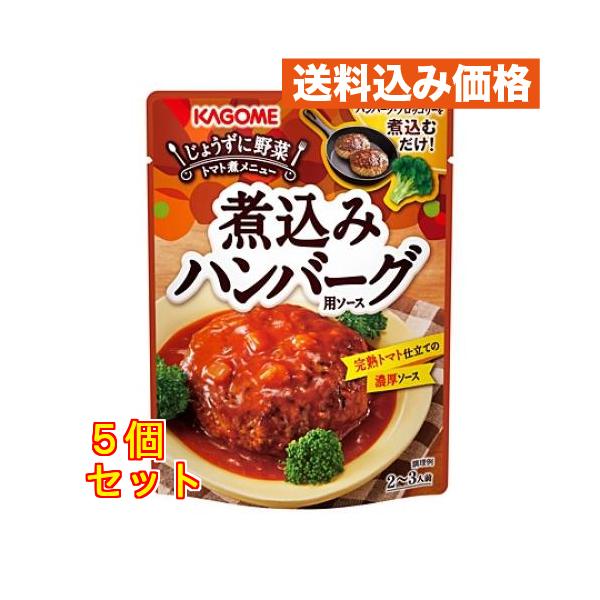 カゴメ 煮込みハンバーグ用ソース 250g×5個