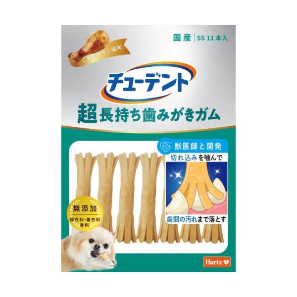 チューデント 超長持ち歯みがきガム SS ご褒美チキン風味 11本入