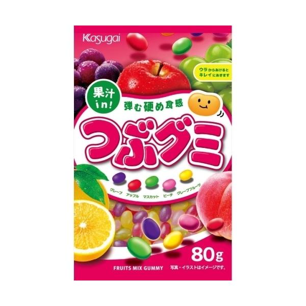 春日井製菓 つぶグミ 80g×6個 : クスリのアオキ ヤフー店 - 通販
