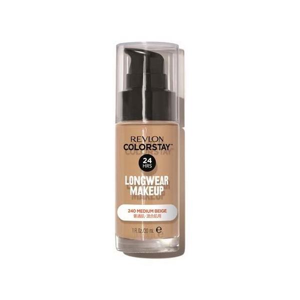 レブロン カラーステイ ロングウェア メイクアップ 240 ミディアムベージュ SPF15 PA++ 30mL