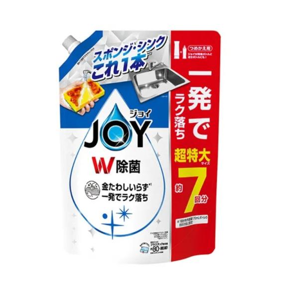 ジョイちゃん様　5Kg 食べごろ　3Kg大粒（各1箱） ジョイ W除菌ジョイ コンパクト つめかえ用 超特大 930mL×8個 : クスリ
