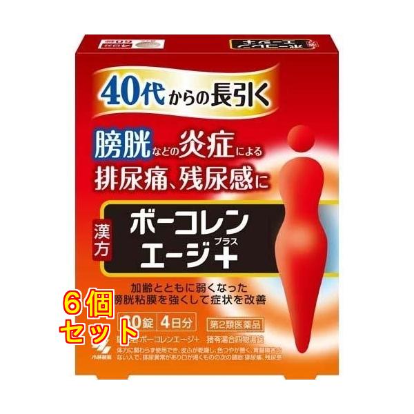 【第2類医薬品】 ボーコレンエージプラス 60錠入×6個