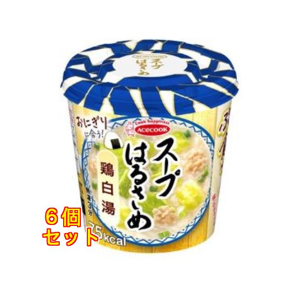 エースコック スープはるさめ 鶏白湯 22g×6個