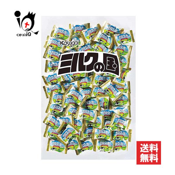 ミルクの国 1kg【春日井製菓】ミルクの国のキャンディは、誰が食べてもほっとする味わい。この味の決め手はこだわりの北海道産練乳と生クリームです。大容量サイズ