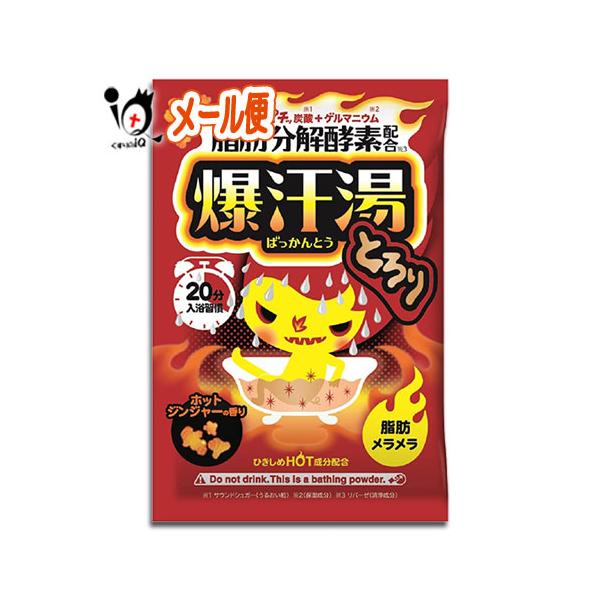 爆汗湯 入浴剤 ばっかんとう ホットジンジャーの香り 60g バイソン