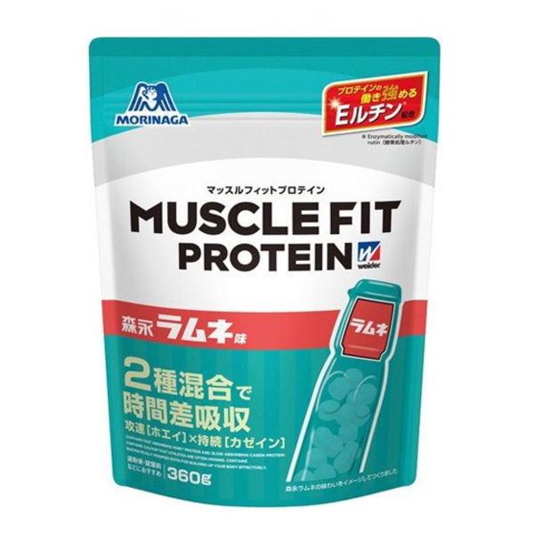 森永製菓 マッスルフィットプロテイン 森永ラムネ味 360g J クスリのわかば 通販 Yahoo ショッピング