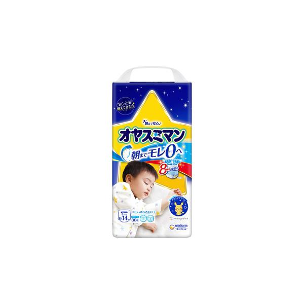 オヤスミマン ユニチャーム 男の子 Lサイズ 9−14kg (30枚入) 夜用