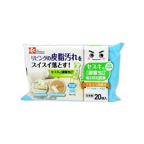 レック セスキの激落ちくんシート フローリング用 枚入 アルカリ電解水ウエットシート くすりの福太郎 通販 Yahoo ショッピング