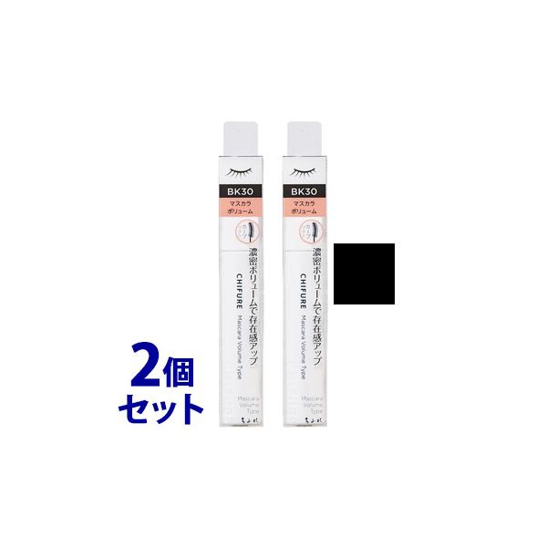 �s�Z�b�g�̔��t�@���ӂꉻ�ϕi �}�X�J�� �{�����[���^�C�v BK30 �u���b�N (1�{)×2�Z�b�g CHIFURE