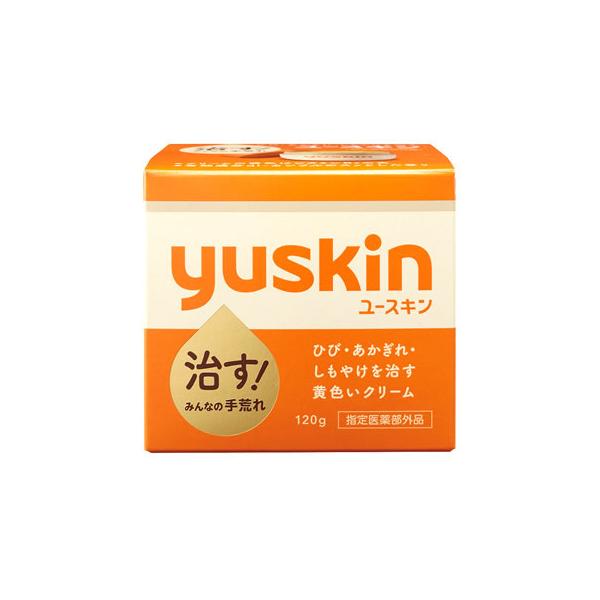 ユースキン 120gボトル×12【12個セット】送料無料 ひび・あかぎれ・しもやけ ビタミン系クリーム yuskin（ユースキン） ボトル (120g) ひび あかぎれ しもやけ ハンド