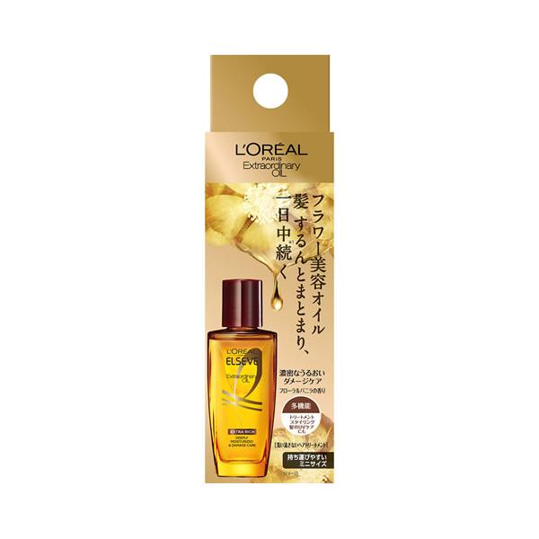 他サイト： ロレアル パリ エルセーヴ エクストラオーディナリー オイル エクストラ リッチ フィニッシュ ミニ (30mL) 洗い流さないヘアトリートメントの商品画像