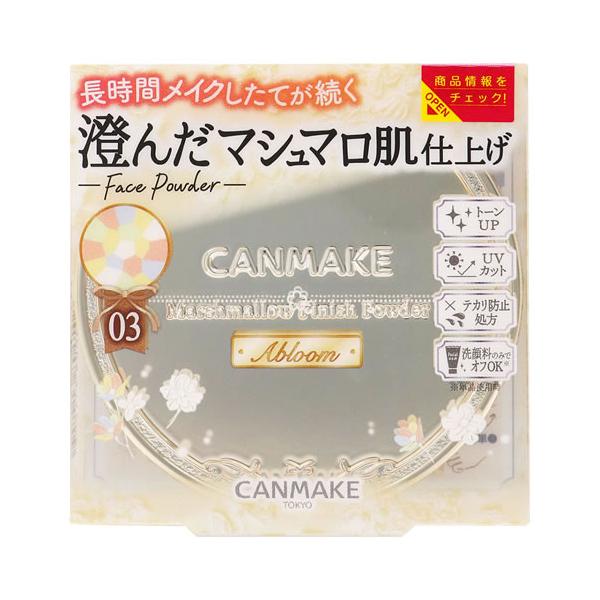 他サイト： 井田ラボラトリーズ キャンメイク マシュマロフィニッシュパウダー Abloom 03 プルメリアリース (1個) SPF19 PA++ フェイスパウダー CANMAKEの商品画像