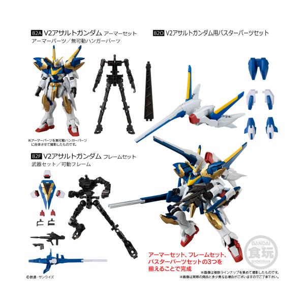 【入荷しました！２０２６年８月発売】ガンダムGフレームFA10「V2アサルトガンダム」フレーム・アーマー・バスターパーツセット3種セット未開封品