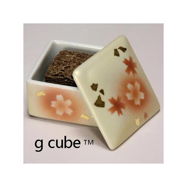 九谷焼 香箱(こうばこ) 金彩花 アロマテラピー セラミックス