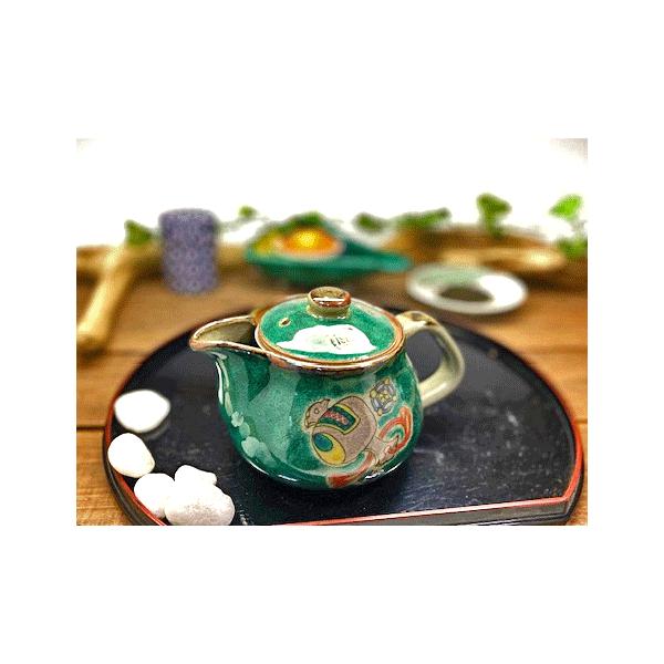 A_津軽塗り七子塗りに牡丹図柄の茶櫃に九谷等湯呑み急須茶器 A_津軽塗り七子塗りに牡丹図柄の茶櫃に九谷等湯呑み急須茶器