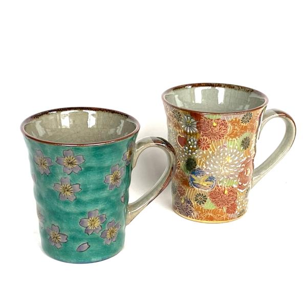 陶葊　伝統工芸色絵付け　豪華絵付　 マグカップ　5月6日までスペシャル価格 陶葊 伝統工芸色絵付け 豪華絵付 マグカップ 5月6日までスペシャル価格