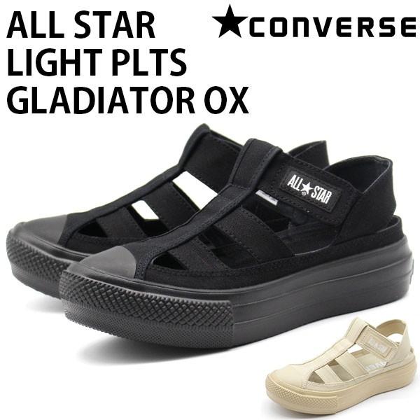 美品☆CONVERSE ALL STARコンバース　サンダルブラック23.5cm CONVERSE コンバース サンダル レディース 靴 ローカット 黒色