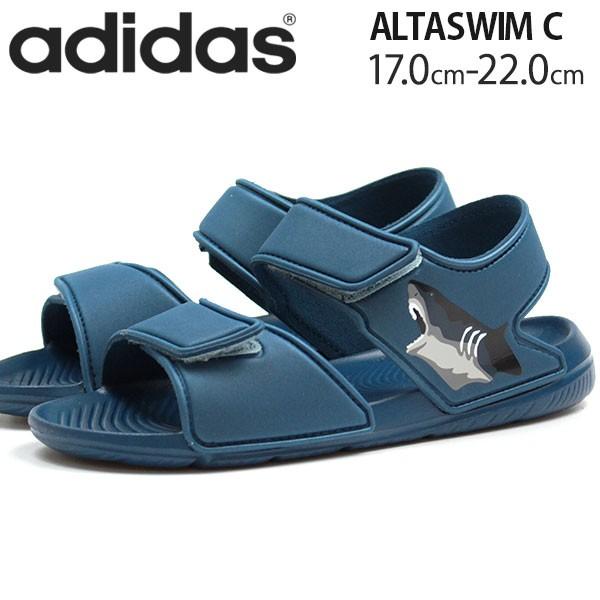 アディダス サンダル 子供 キッズ ジュニア 靴 男の子 女の子 スポーツ サメ かっこいい Adidas Altaswim C F347 父の日 靴のニシムラ Paypayモール店 通販 Paypayモール