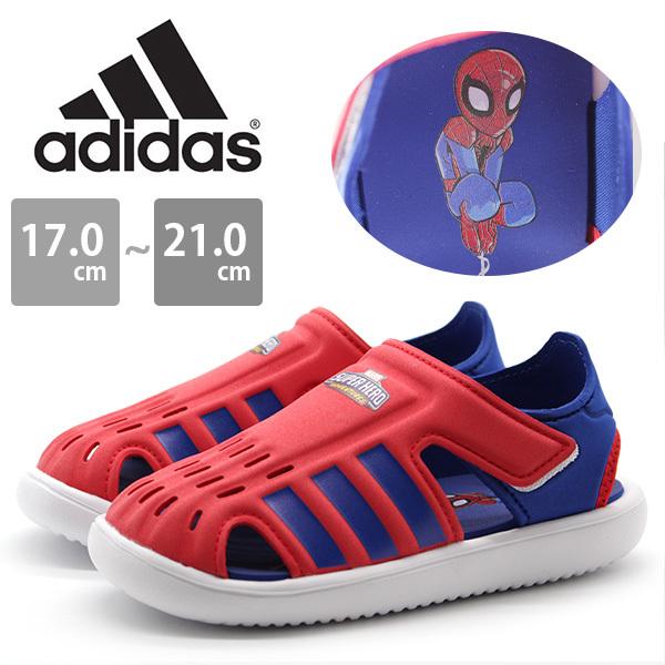 アディダス キッズ ジュニア 子供 靴 サンダル アクア ウォーター マーベル スパイダーマン 水遊び 速乾性 Adidas Fy60 靴のニシムラ Paypayモール店 通販 Paypayモール