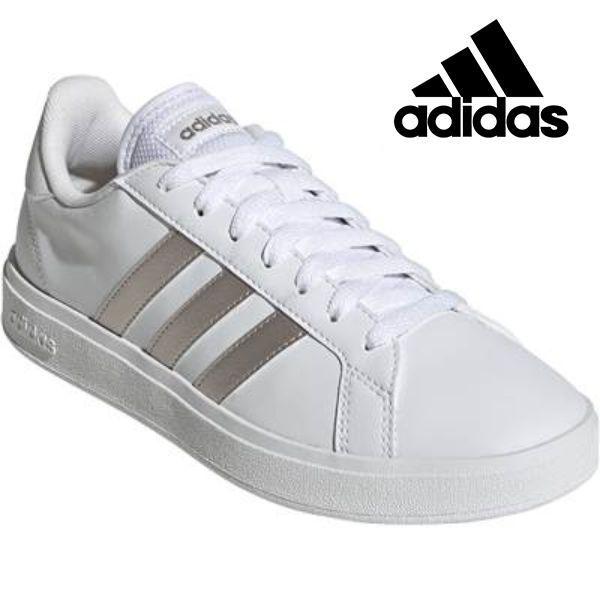 adidas（アディダス） スニーカー レディース 靴 ホワイト 白色 コート