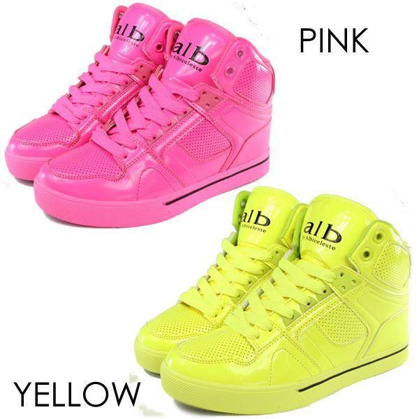 Alb By Albiceleste 4604 レディース ハイカット スニーカー ダンスシューズ 蛍光ビビットカラー Buyee 日本代购平台 产品购物网站大全 Buyee一站式代购 Bot Online