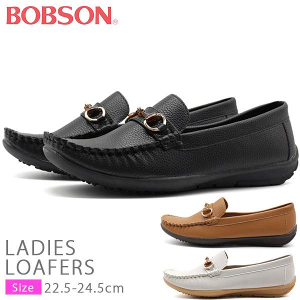 パンプス ローファー レディース 靴 黒 ブラック ブラウン グレー 軽量 軽い ぺたんこ 疲れにくい ボブソン Bobson Bow 0924 Bow0924 靴のニシムラ Yahoo Japan店 通販 Yahoo ショッピング