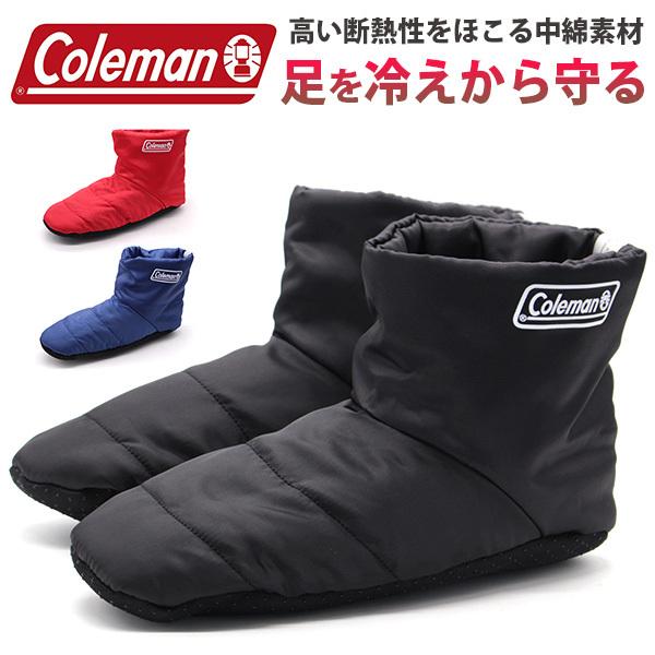 コールマン テントシューズ メンズ レディース 男女兼用 あたたかい 防寒 キャンプシューズ 収納袋付き ルームシューズ 部屋履き Coleman 3911 118 2701 115 靴のニシムラ Paypayモール店 通販 Paypayモール