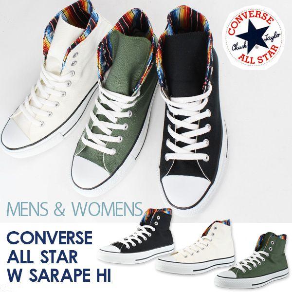 レディース　スニーカー　6足　NIKE　VANS CONVERSE CONVERSE（コンバース） CONVERSE ALL STAR W SARAPE HI メンズ