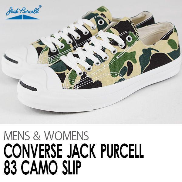 CONVERSE（コンバース） CONVERSE JACK PURCELL 83 CAMO SLIP メンズ
