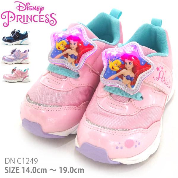 Disney ディズニー プリンセス スニーカー DN C1249 キッズ : 靴