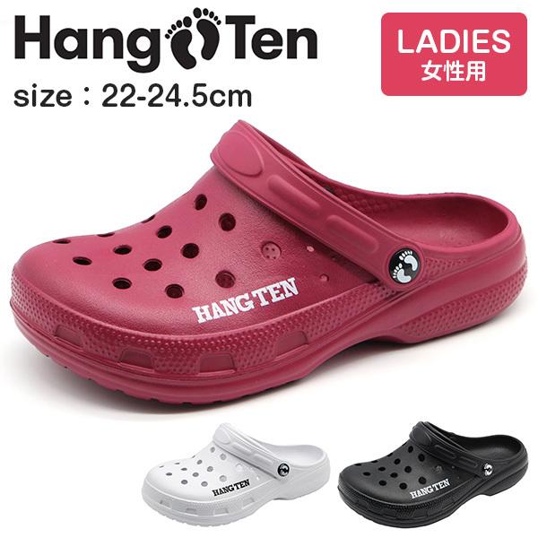 HANGTEN クロッグサンダル レディース 靴 2WAYタイプ 軽量 軽い