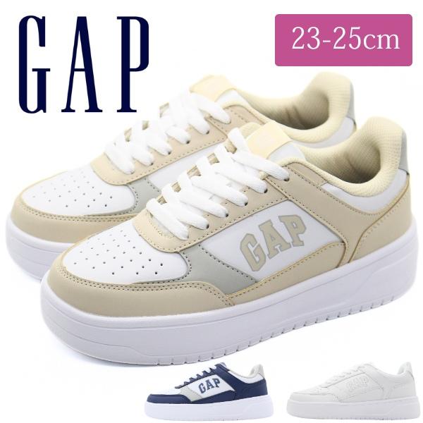 GAP スニーカー レディース 靴 シューズ 白 ホワイト コート