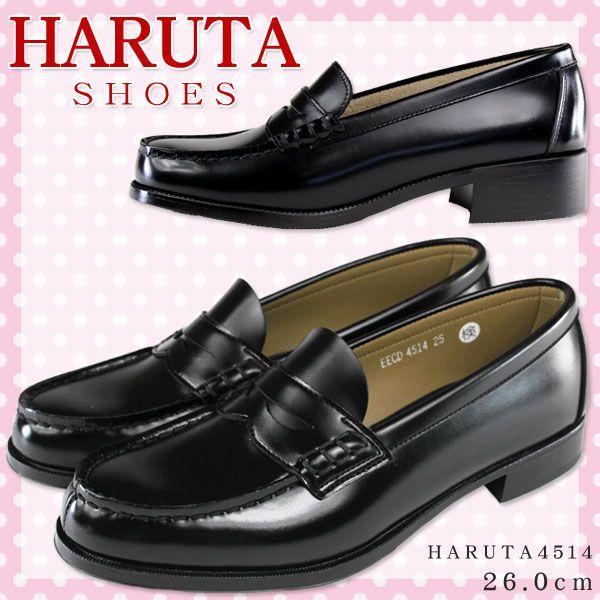 HARUTA（ハルタ） HARUTA 4514 レディース ローファー 黒 2E 26.0cm 