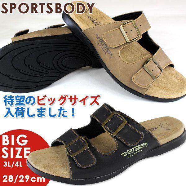 SPORTSBODY 8008SP メンズ サンダル ビッグサイズ ライフガード : 靴の