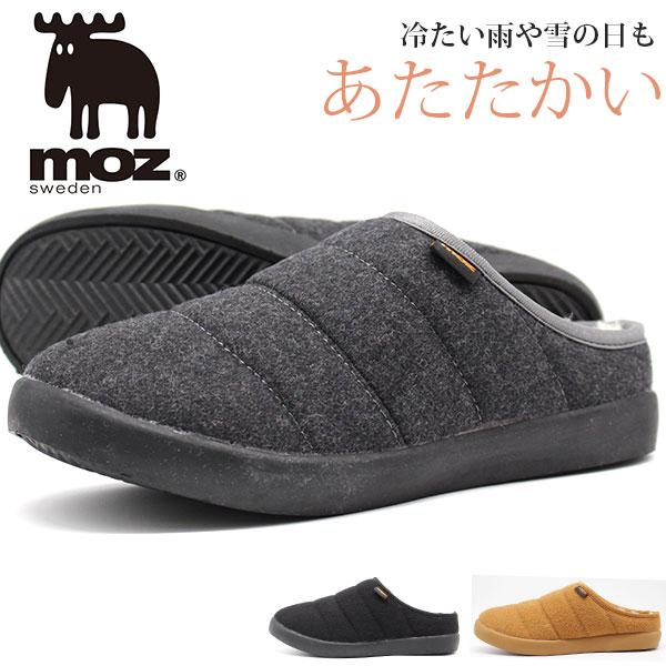 サンダル レディース 靴 黒 ブラック キャメル グレー ボア 軽量 軽い モックシューズ サボ モズ Moz 04 靴のニシムラ Paypayモール店 通販 Paypayモール