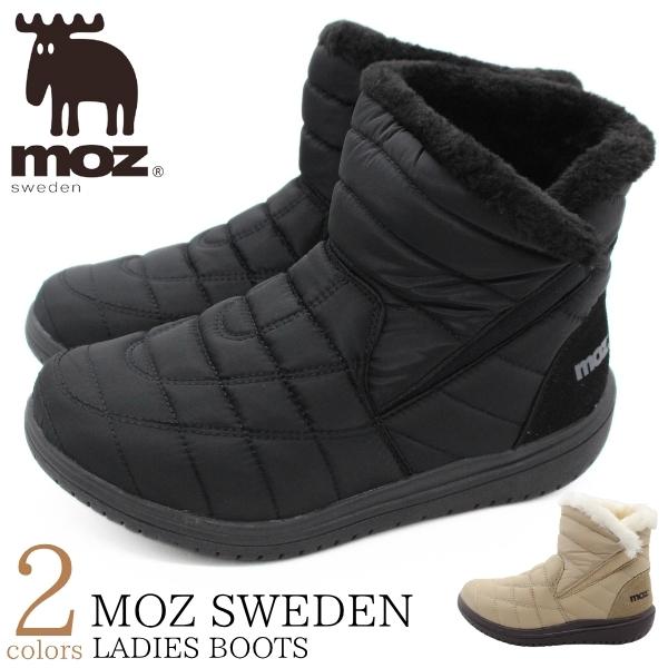 moz（モズ） ブーツ レディース 靴 長靴 スノーブーツ ダウンブーツ