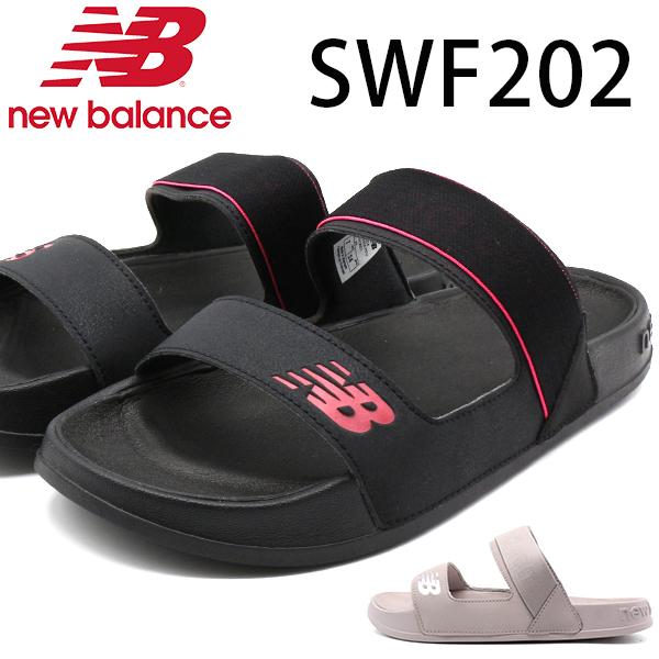 ニューバランス サンダル レディース 靴 黒 ブラック シャワーサンダル スポーツサンダル 2way New Balance Swf2 父の日 靴のニシムラ Paypayモール店 通販 Paypayモール