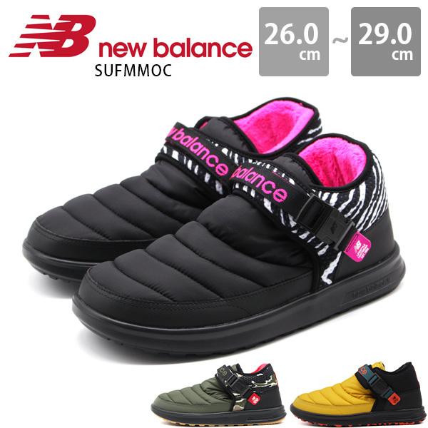 ニューバランス スニーカー メンズ 靴 黒 撥水 防寒 冬 アウトドア 履きやすい 軽量 キャンプ New Balance Sufmmoc 靴のニシムラ Paypayモール店 通販 Paypayモール