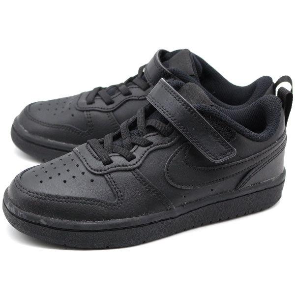 ナイキ スニーカー キッズ 子供 靴 黒 ブラック 軽量 軽い コートバーロウ Nike Court Borough Low 2 Psv Bq5451 001 父の日 靴のニシムラ Paypayモール店 通販 Paypayモール