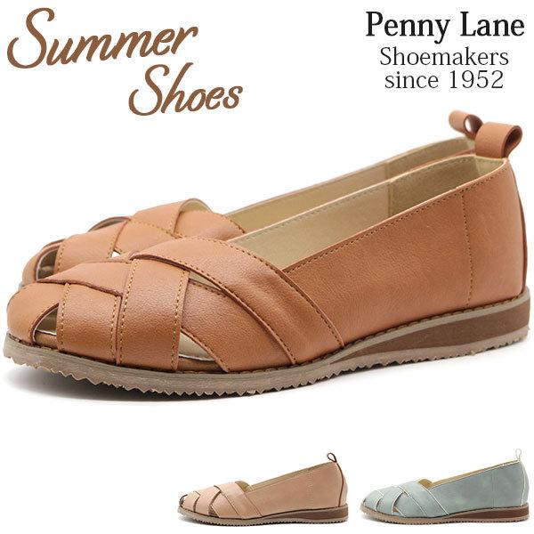 スニーカー レディース 靴 スリッポン サンダル ブラウン ピンク ミント サマーシューズ 夏 カジュアル Pennylane 3163 靴のニシムラ Paypayモール店 通販 Paypayモール