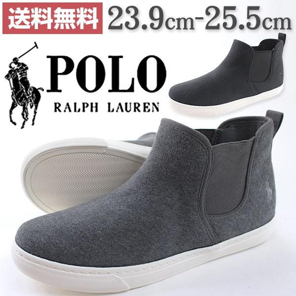 ポロ ラルフローレン スニーカー スリッポン お洒落 シンプル ウール風 ポニーロゴ 黒 ミッドカット サイドゴア Polo Ralph Lauren Carlee Jodpher Rf Buyee Buyee 日本の通販商品 オークションの代理入札 代理購入