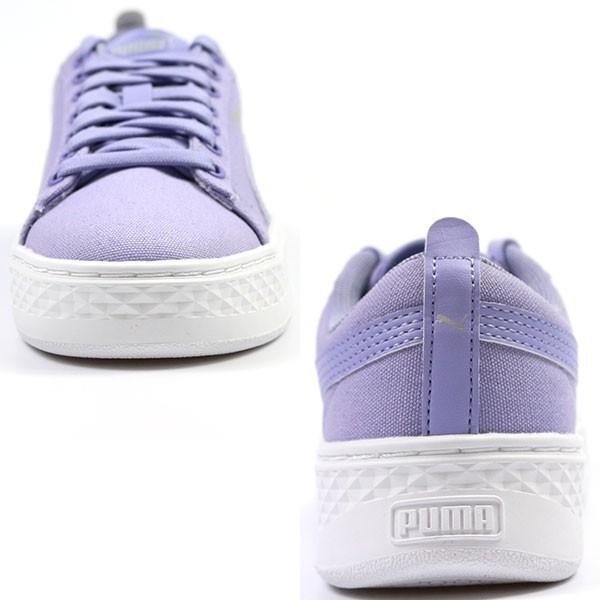 送料無料 プーマ スニーカー レディース 靴 女性 ローカット キャンバス 厚底 通学 Puma Smash Platform Cv 367661 Puma367661 靴のニシムラ 通販 Yahoo ショッピング
