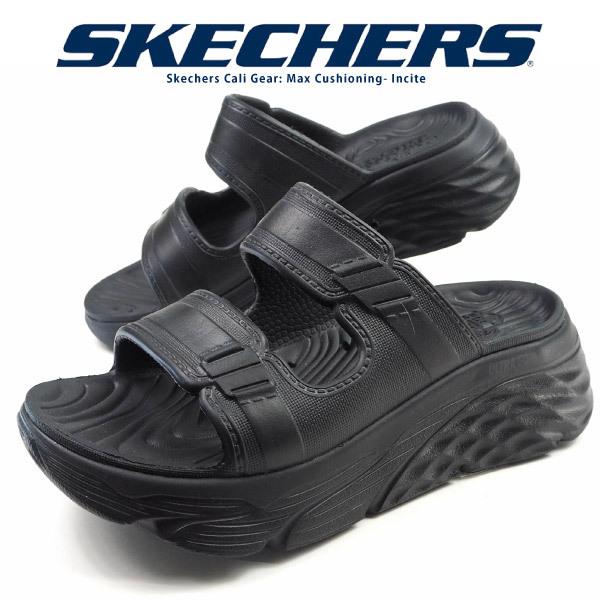 SKECHERS スケッチャーズ サンダル MAX CUSHIONING - INCITE