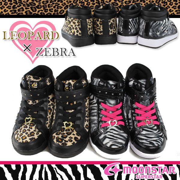 ZEBRA Sugar SG C419 キッズ ジュニア ハイカットスニーカー ZEBRA Sugar SG C419 キッズ ジュニア ハイカットスニーカー