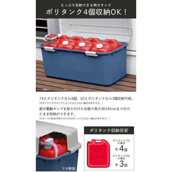 屋外 収納箱 フタ付 収納庫 鍵穴付 101l 灯油 収納 ボックス 宅配ボックス ベランダ収納 灯油タンク 収納 幅86 奥行44 3 高さ44 5 0x 大容量 ポリタンク M5 Mgkka クツログ 通販 Yahoo ショッピング 일본구매대행 직구 위시박스