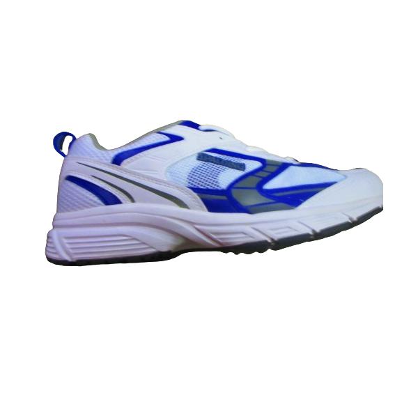 訳あり品 白ブルー スニーカー 通学 仕事 スポルディング JN823 22.5~30.0cm  メンズ 幅広 軽量  アキレス JIN8238 定価：4730円（税込み）